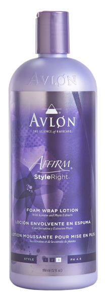Affirm StyleRight™ Foam Wrap Lotion – Caris Salon Services