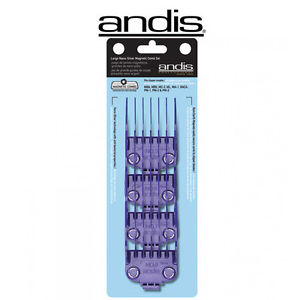 Andis Large Silver Magnetic Comb Set