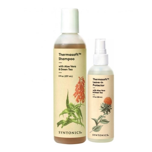 Syntonics Thermasoft Shampoo & Leave-In Protector Combination